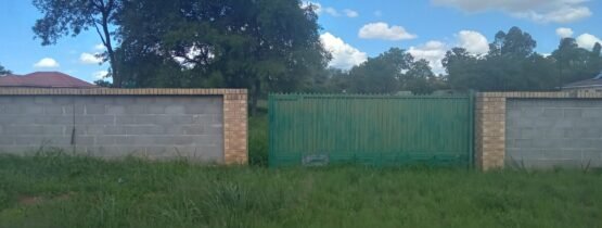 1 ACRE RESIDENTIAL STAND FOR SALE IN LOCHVIEW BULAWAYO
